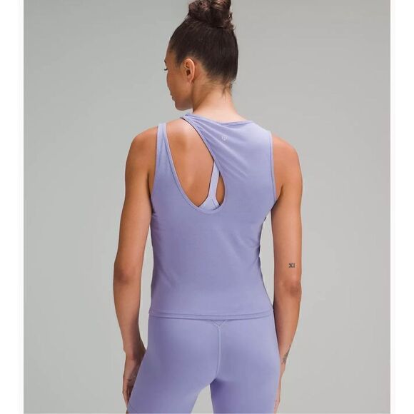 Lululemon Shoulder Cut-Out Yoga Tank Top size 8 - Picture 2 of 5